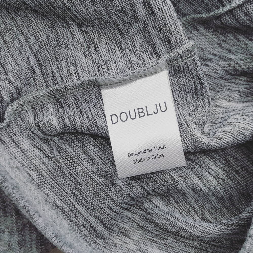 Women's Cowl Neck Pullover Sweater - Picture 4 of 5